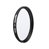 Amazon Basics – 58 mm Filtro de Protección UV Circular para Imágenes Más Claras, Protege contra el Polvo, la Suciedad y los Arañazos